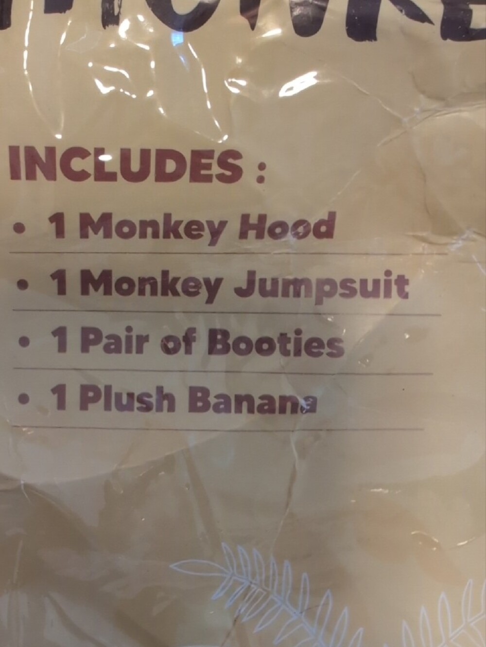 SPOOKTACULAR CREATIONS Little Monkey Plush Brown Kids Halloween Costume Size 3T - Picture 4 of 10